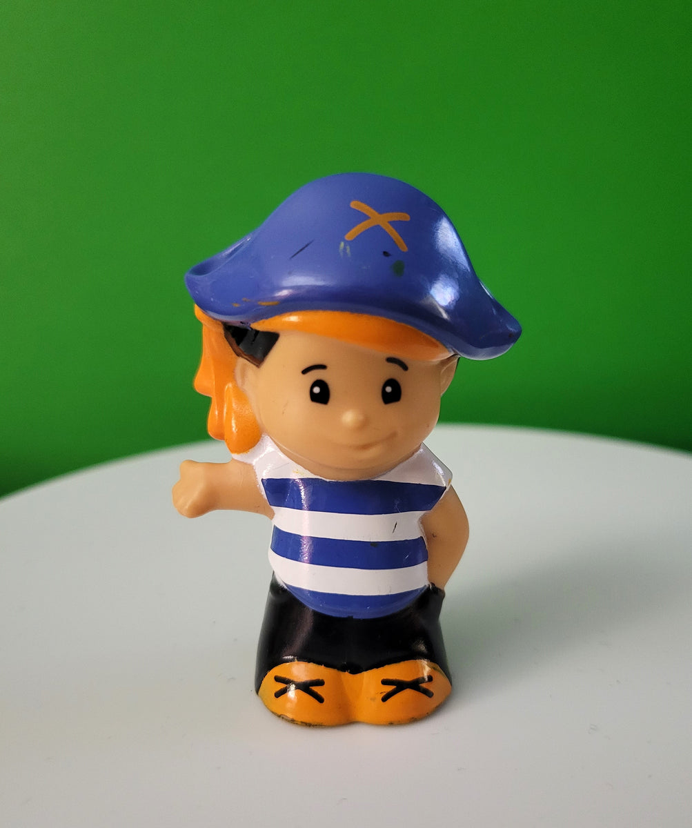 Fisher Price Little People Pirate Boy Blue Hat| Play it Again Toyz