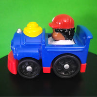 Fisher Price Little People Wheelies Steam Engine Choo Choo Train Michael Boy