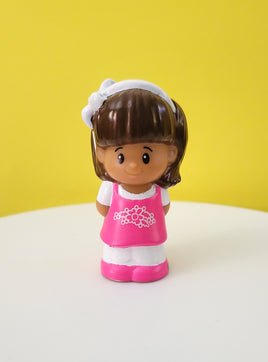 Fisher Price Little People Mia in Pink Shirt