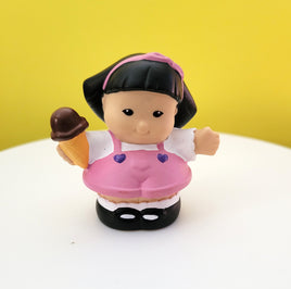 Fisher Price Little People Girl with Ice Cream Cone