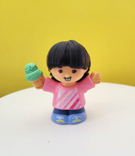 Fisher Price Little People Sonya Lee with Ice Cream Cone