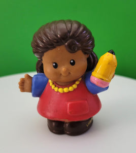 Fisher Price Little People Teacher with Pencil