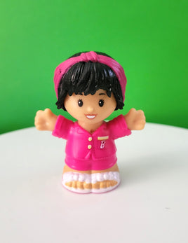 Fisher Price Little People Girl in Pink Outfit