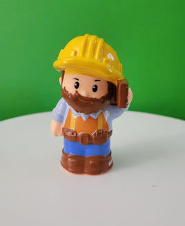 Fisher Price Little People Bearded Construction Worker