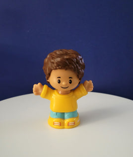 Fisher Price Little People Boy in Yellow Shirt