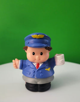 Fisher Price Little People Pilot with Coffee Cup