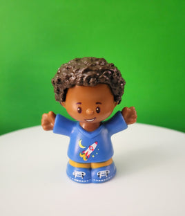 Fisher Price Little People Chris in a Blue Shirt