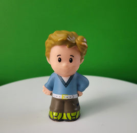 Fisher Price Little People Dad With Blue Shirt