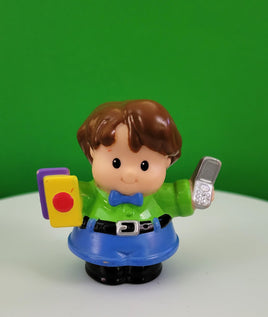 Fisher Price Little People Dad with Green Shirt and Bowtie