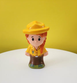 Fisher Price Little People Park Ranger Girl in Yellow