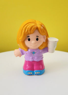 Fisher Price Little People Mom with Coffee