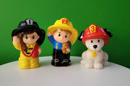 Fisher Price Little People Firefighter Set of 3