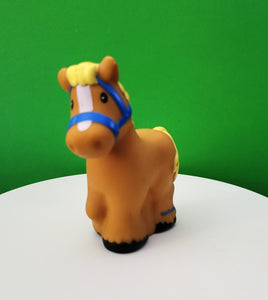 Fisher Price Little People Horse with Yellow Mane