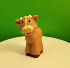 Fisher Price Little People Brown Cow