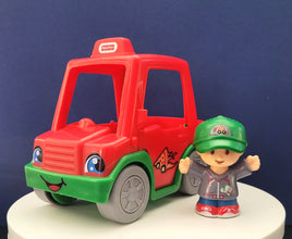 Fisher Price Little People Pizza Truck and Delivery Driver