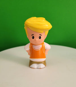 Fisher Price Little People Eddie with Orange Shirt