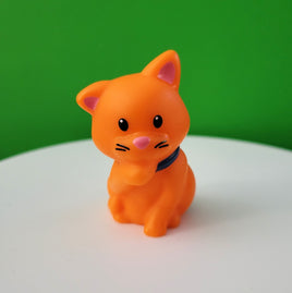 Fisher Price Little People Orange Kitty Cat