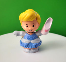 Fisher Price Little People Cinderella Blue Dress White Slipper