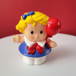 Fisher Price Little People Girl with Red Balloon