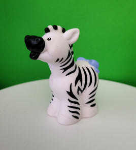 Fisher Price Little People Zebra with Blue Bow
