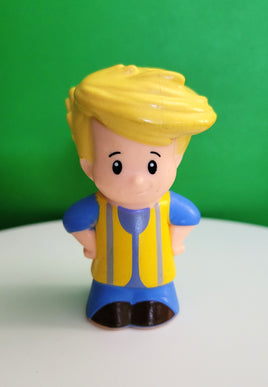 Fisher Price Little People Eddie Blue and Yellow Shirt