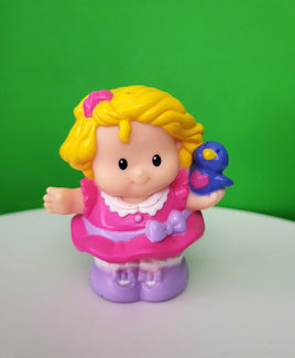 Fisher Price Little People Sarah with Blue Bird