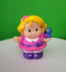 Fisher Price Little People Sarah with Blue Bird