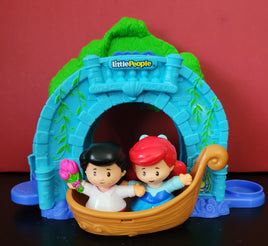 Fisher Price Little People Disney Princess Ariel and Prince Eric Boat