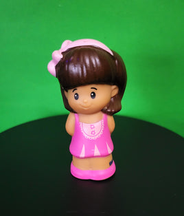 Fisher Price Little People Mia in Pink Outfit