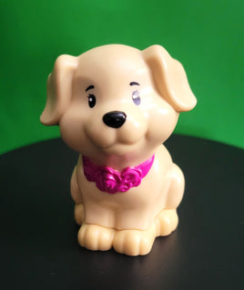 Fisher Price Little People Barbie Brown Dog