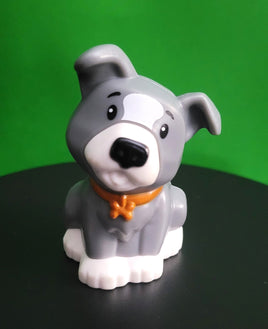 Fisher Price Little People Barbie Gray Dog