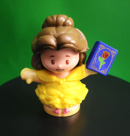 Fisher Price Little People Princess Belle with Rose Book