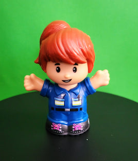 Fisher Price Little People Girl Tow Truck Driver