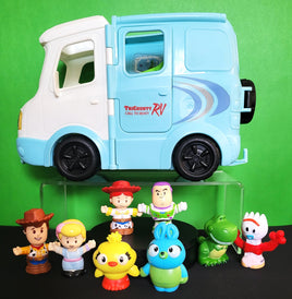 Fisher Price Little People Disney Pixar Toy Story Rv and Figures