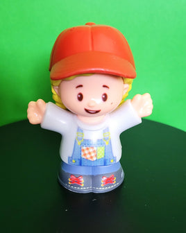 Fisher Price Little People Girl Farmer with Red Hat