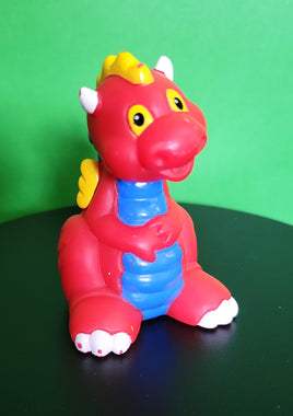 Fisher Price Little People Dragon Red Yellow and Blue