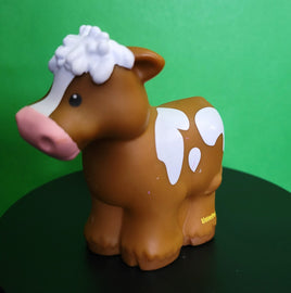 Fisher Price Little People Cow Brown