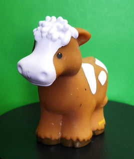 Fisher Price Little People Cow Brown