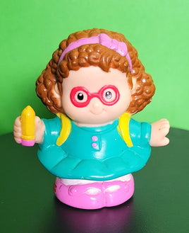 Fisher Price Little People School Girl with Pencil