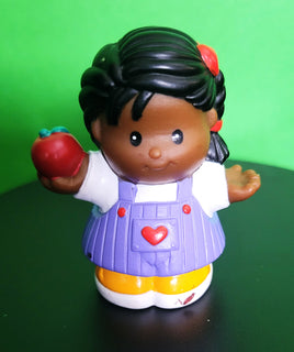 Fisher Price Little People AA Girl with Apple