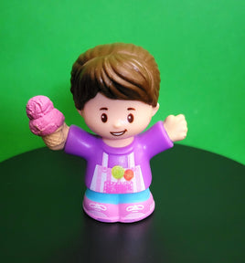 Fisher Price Little People Girl with Ice Cream Cone