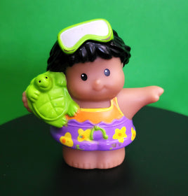Fisher Price Little People Swimmer Goggles and Frog