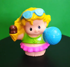 Fisher Price Little People Sarah with Ice Cream and Ball
