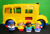 Fisher Price Little People School Bus Vintage