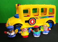 Fisher Price Little People School Bus Vintage