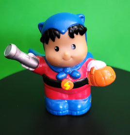 Fisher Price Little People Halloween Roberto with Flashlight and Pumpkin