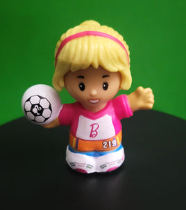 Fisher Price Little People Barbie Soccer Player