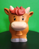 Fisher Price Little People Brown Cow