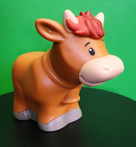 Fisher Price Little People Brown Cow