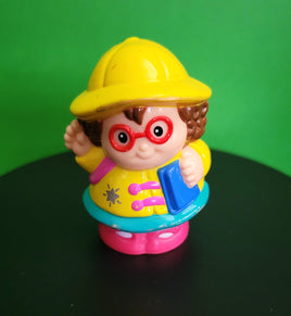 Fisher Price Little People Maggie with Blue Book